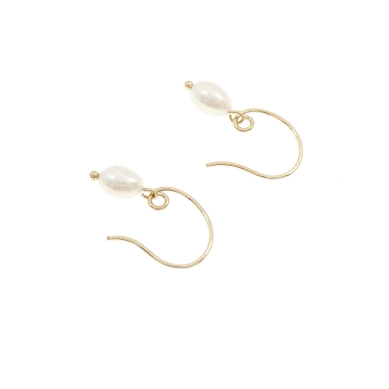 K18YG Bông tai ngọc trai nước ngọt - Hàng hiệu Authentic 863793