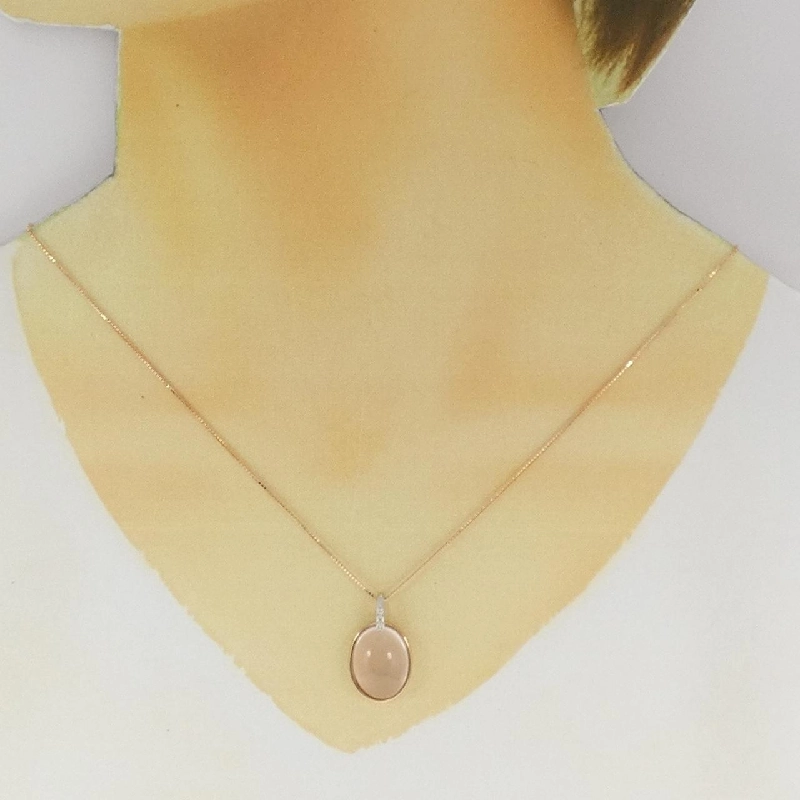 K18PG/PT950 Dây chuyền đá hồng ngọc 10.00CT - Hàng hiệu Chính hãng 860033