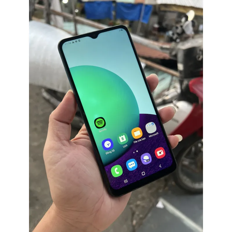 Samsung galaxy A02 màn hình 6.5in HD+ sắt nét, Pin trâu 5000mah, mượt mà, cứng cáp 797258