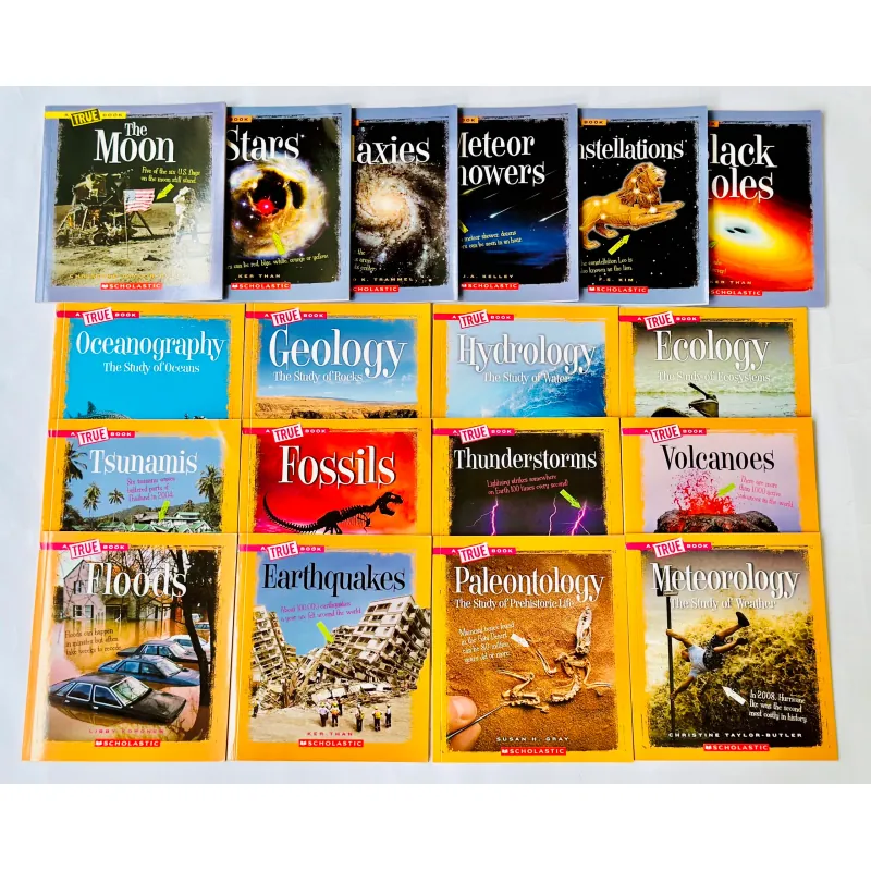 Bộ sách True book 18 cuốn cho bé tìm hiểu về vũ trụ 558586