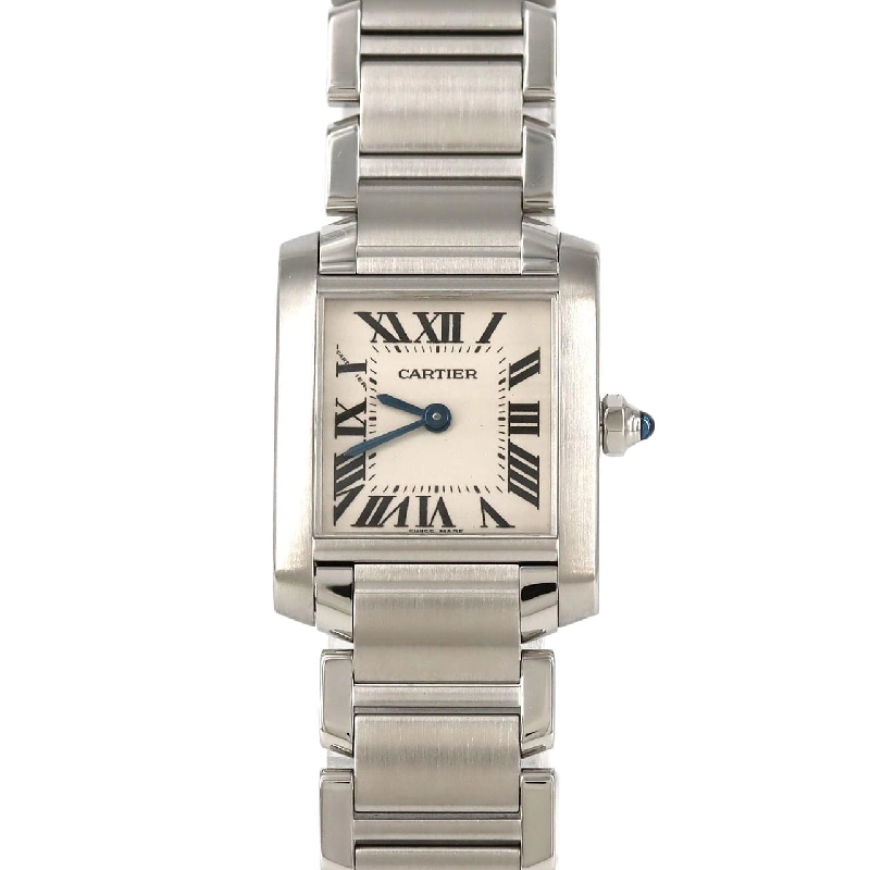 Cartier Tank Française SM W51008Q3 SS Quartz - Hàng hiệu Authentic 872850
