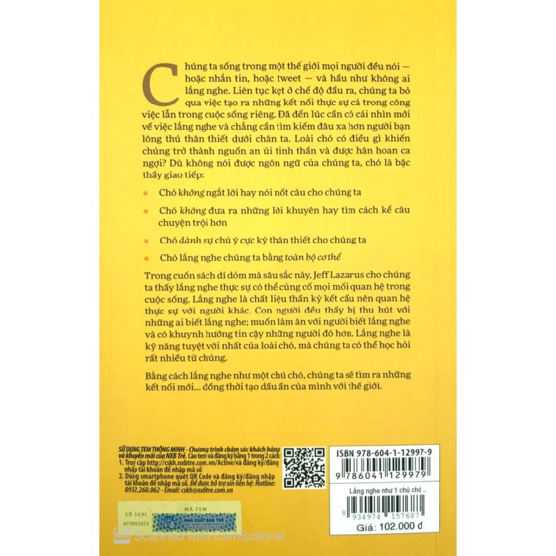 Lắng Nghe Như Một Chú Chó Và Tạo Dấu Ấn Của Bạn Với Thế Giới - Jeff Lazarus 138690