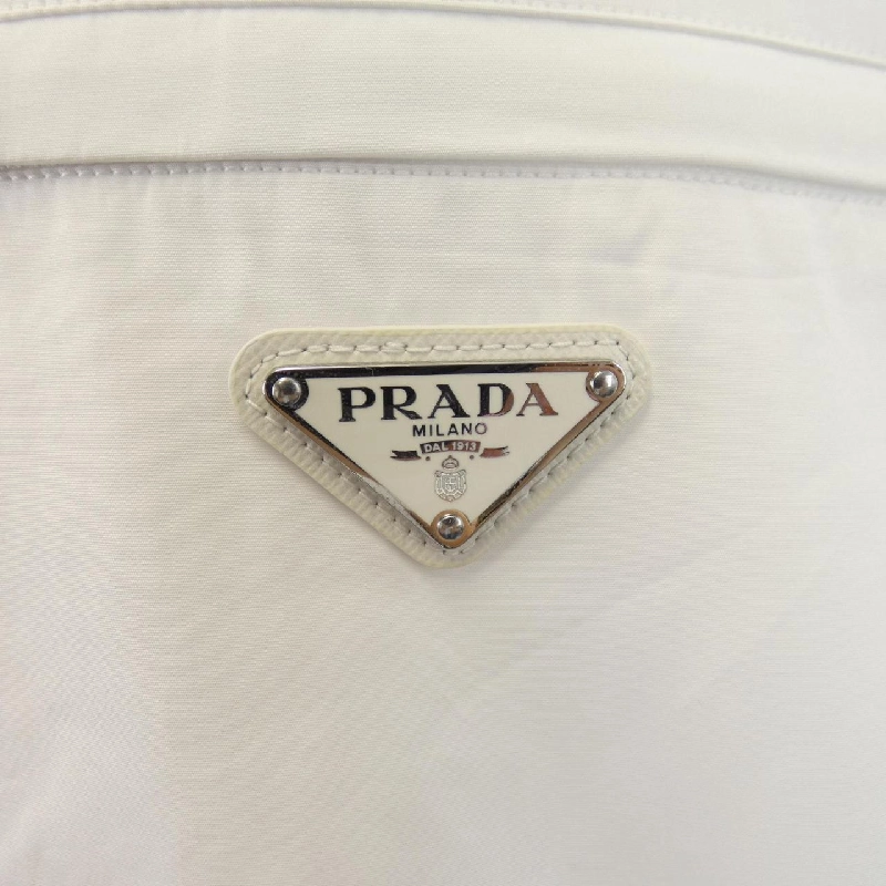 Áo sơ mi ngắn tay PRADA với logo tam giác UCS503 SOOO 1XV2 - Hàng hiệu Chính hãng 897172