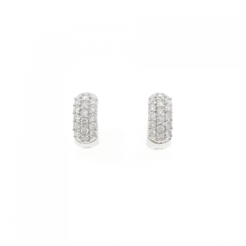 K18WG Bông tai kim cương Pavé 0.50CT - Hàng hiệu Chính hãng 867264