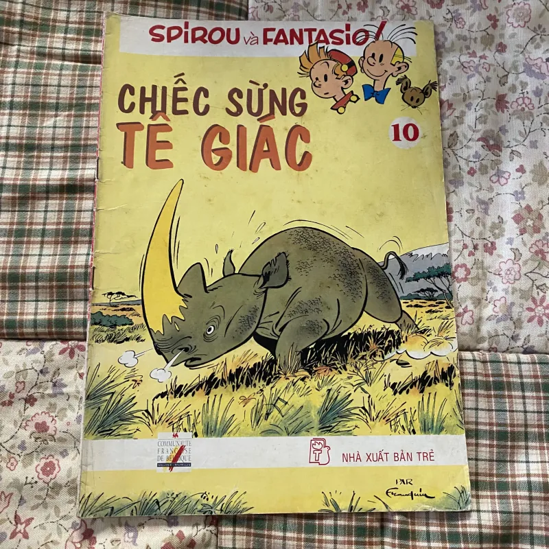 5 tập Những cuộc phiêu lưu của Spirou và Fantasio  788124