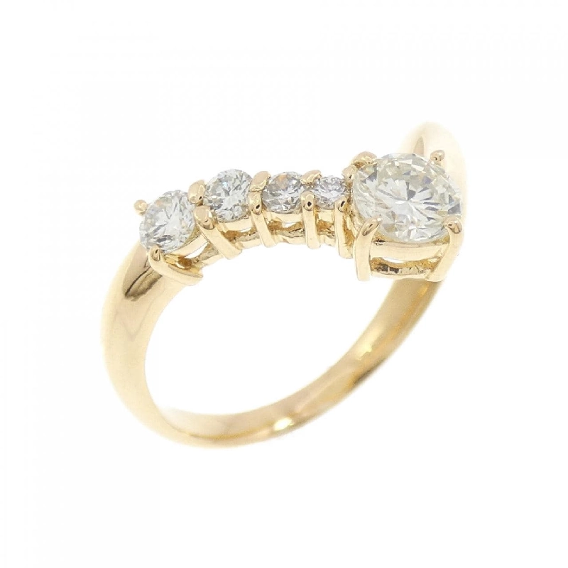 Nhẫn kim cương K18YG 0.50CT 667316