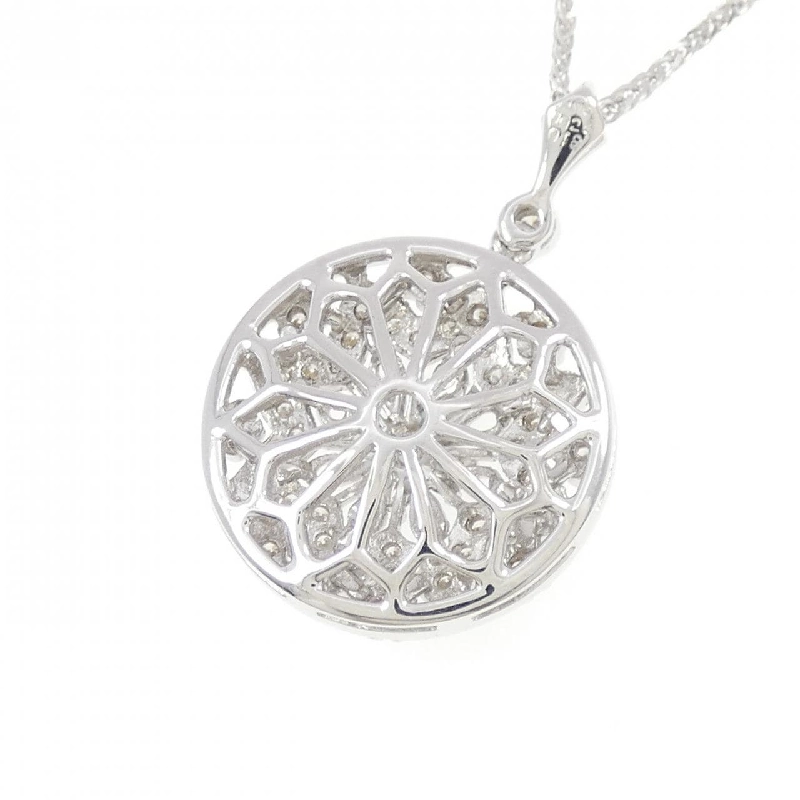 K18WG/750WG Alexandrite Necklace 0.18CT - Hàng hiệu Authentic 858700