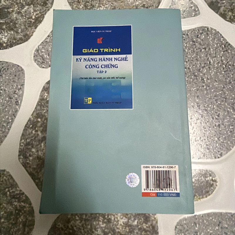 [luật-pháp lý] Kỹ năng hành nghề công chứng tập 2 388696