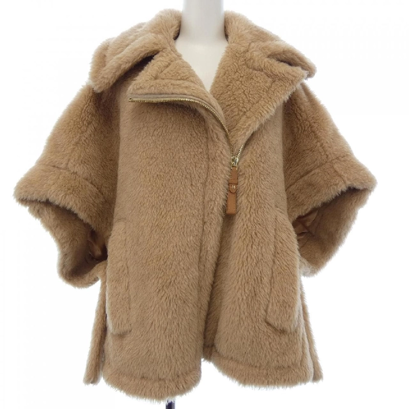 Max Mara 473625 Áo choàng gấu teddy 632971
