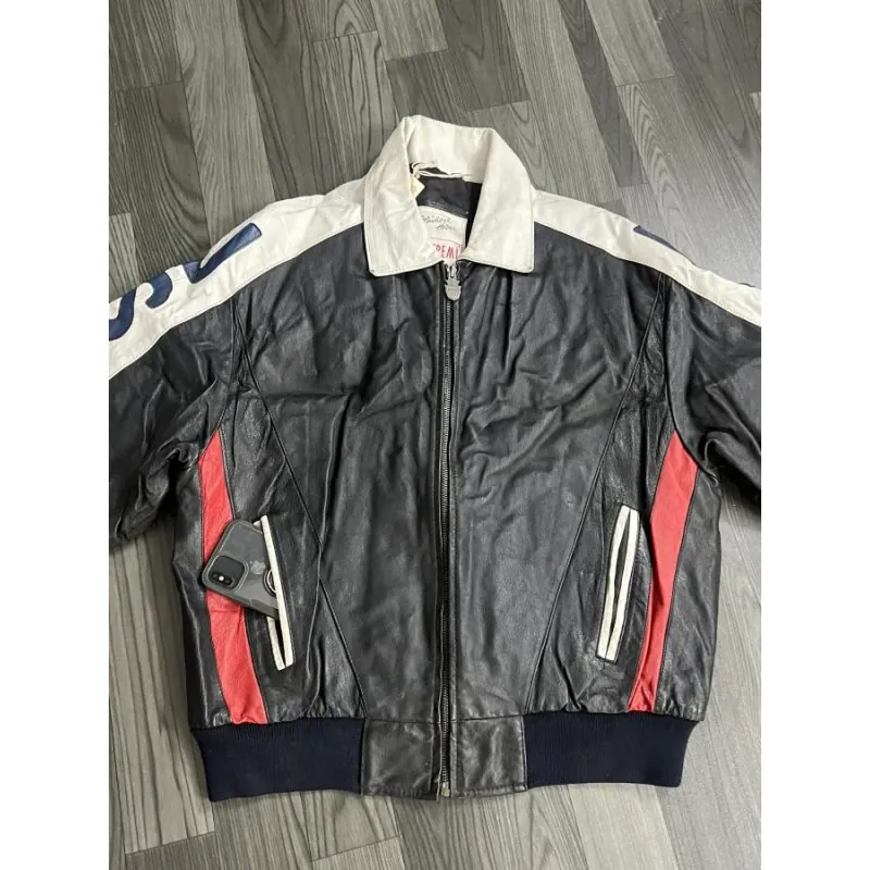 áo khoác da  cờ MỸ    WHEREMI 957079