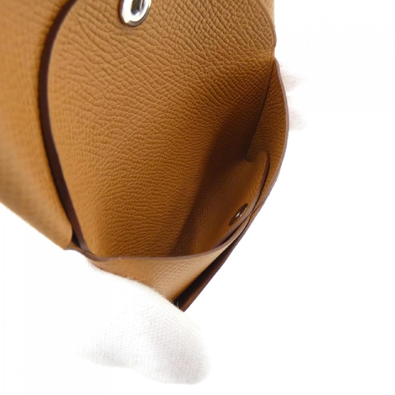 【Sản phẩm chưa sử dụng】Ví tiền Hermes Calvi Duo 083035CK 621526