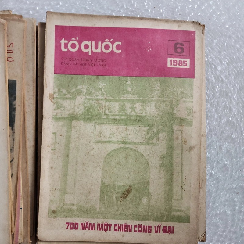 Báo Tổ quốc của Đảng Xã hội Việt Nam | 21 số từ 1979 đến 1988 nhiều số chuyên đề 452249