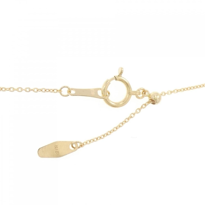 Dây chuyền kim cương K18YG 0.346CT F SI1 Tốt - Hàng hiệu Chính hãng 874101