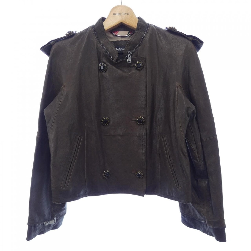 【Khuyến mãi】Áo khoác da Dolce & Gabbana 636784