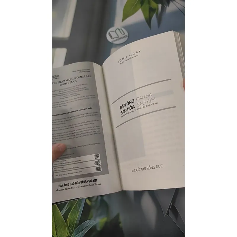 [MIỄN PHÍ BỌC SÁCH] Đàn Ông Sao Hỏa, Đàn Bà Sao Kim - John Gray 961200