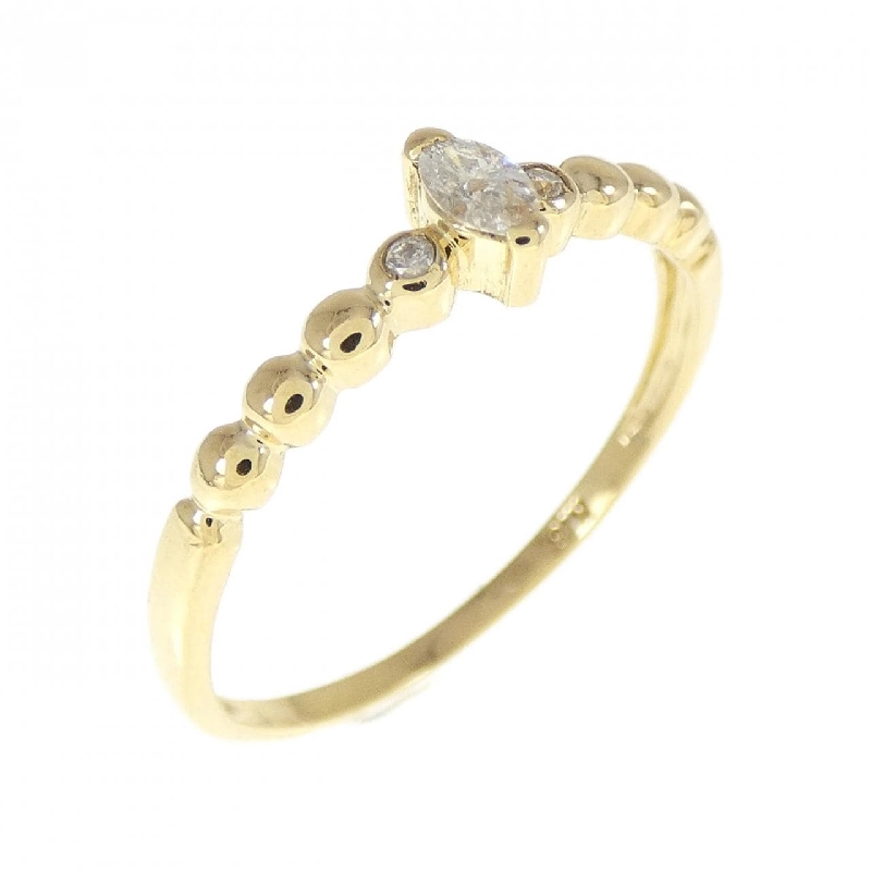 Nhẫn kim cương K18YG 669395