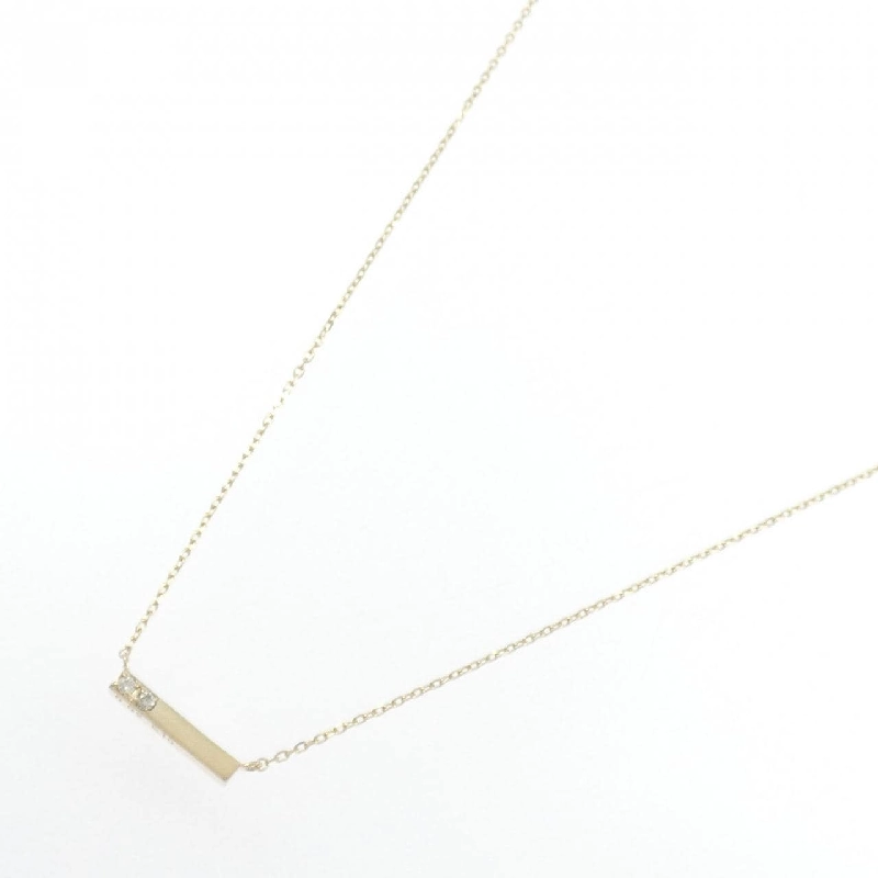 K10YG Dây chuyền kim cương 0.02CT - Hàng hiệu Authentic 858438