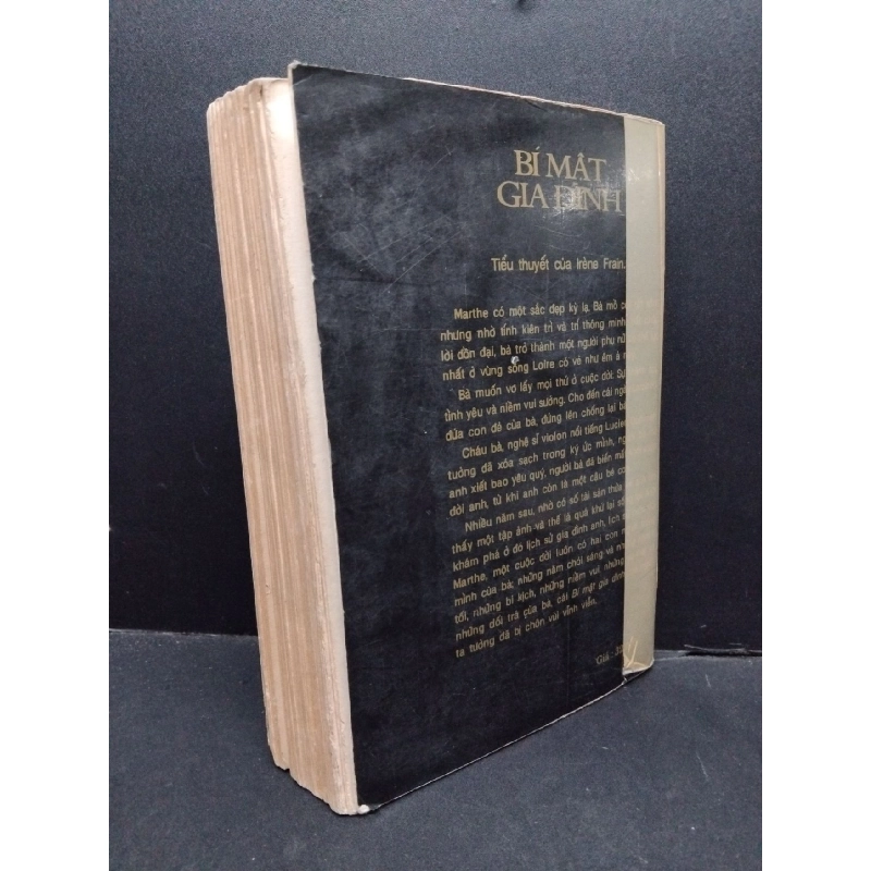Bí mật gia đình Irene Frain mới 70% bẩn bìa, ố vàng, tróc gáy, có chữ viết, mộc đỏ, ẩm 1994 HCM.ASB3010 917723