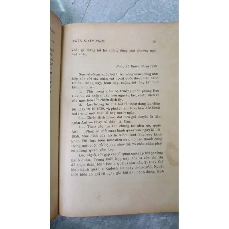 HỒI KÝ CỦA TƯỚNG ĐỘC NHÃN DO THÁI - TRẦN HOÀN NGỌC 748900