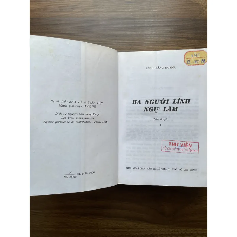 Ba chàng lính ngự lâm - Alếchxăng Đuyma 968788