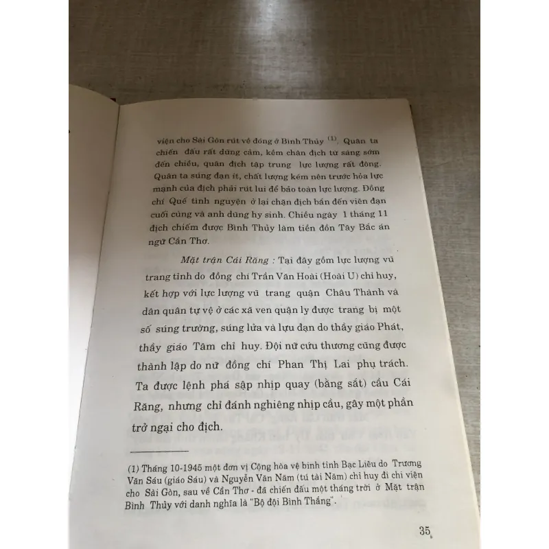 Lịch sử Đảng bộ tỉnh Cần Thơ tập 2 (1945 - 1954) 780682