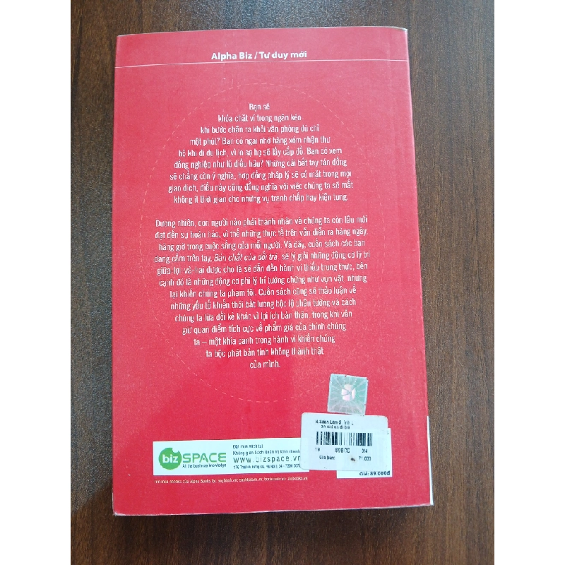 Bản Chất Của Dối Trá - Dan Ariely 538322