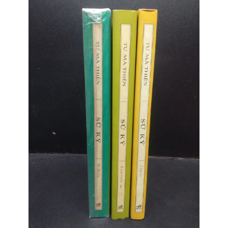 Bộ 3 tập (1,2,3) sử ký - Tư Mã Thiên mới 90% bẩn nhẹ HCM1604 văn học 343390