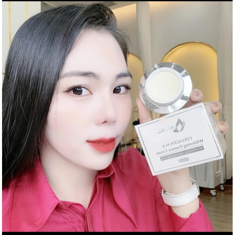 Kem Collagen HA Mộc Nhân Dưỡng Trắng da, mờ nám tàn nhang 528522