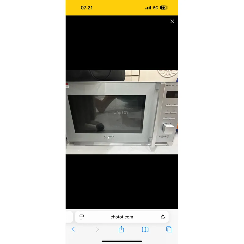 Thanh lý lò nướng caso  689108