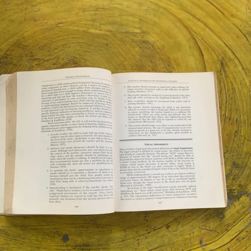 TEACHING FOR LEARNING: APPLYING EDUCATIONAL PSYCHOLOGY IN THE CLASSROOM- MYRON H. DEMBO 958584