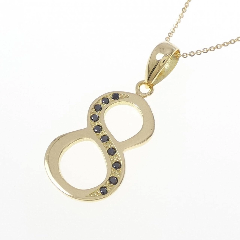 K18YG Dây chuyền kim cương 0.10CT - Hàng hiệu Chính hãng 858181