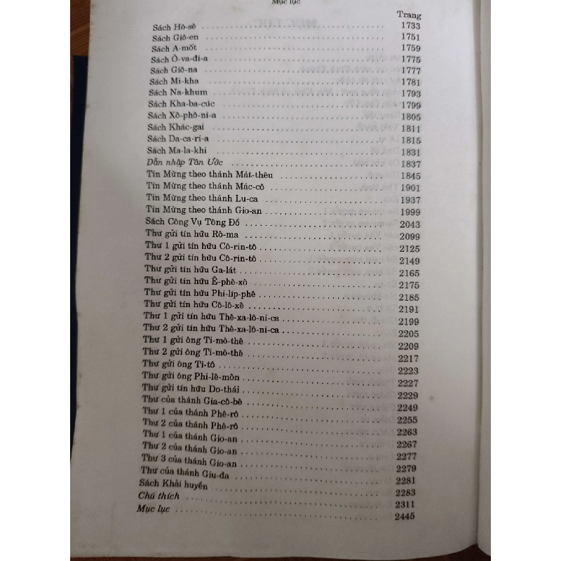 Kính thánh trọn bộ tân ước và cựu ước - 1998 - 2443 trang - TÂM LINH - TÔN GIÁO - THIỀN - ANTQ2911-18 712656