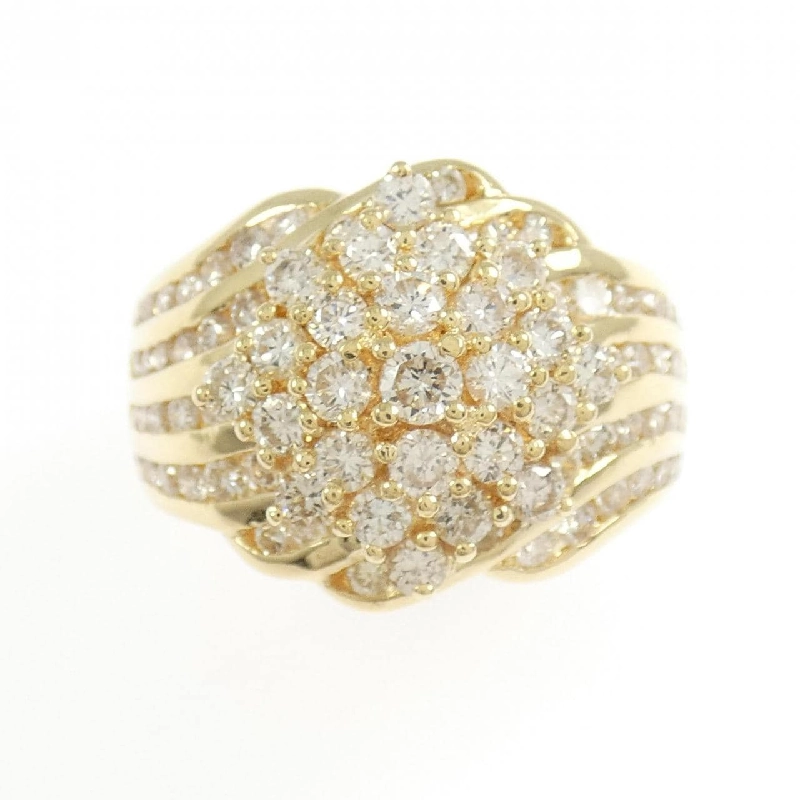 Nhẫn kim cương K18YG 2.05CT - Hàng hiệu Authentic 855007