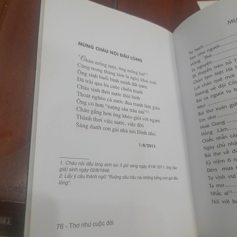 THƠ NHƯ CUỘC ĐỜI 463240