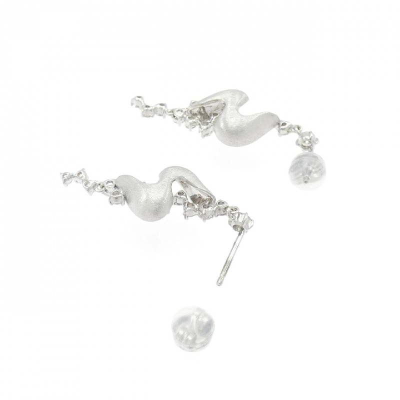 K18WG Bông tai kim cương 1.00CT - Hàng hiệu Chính hãng 870578