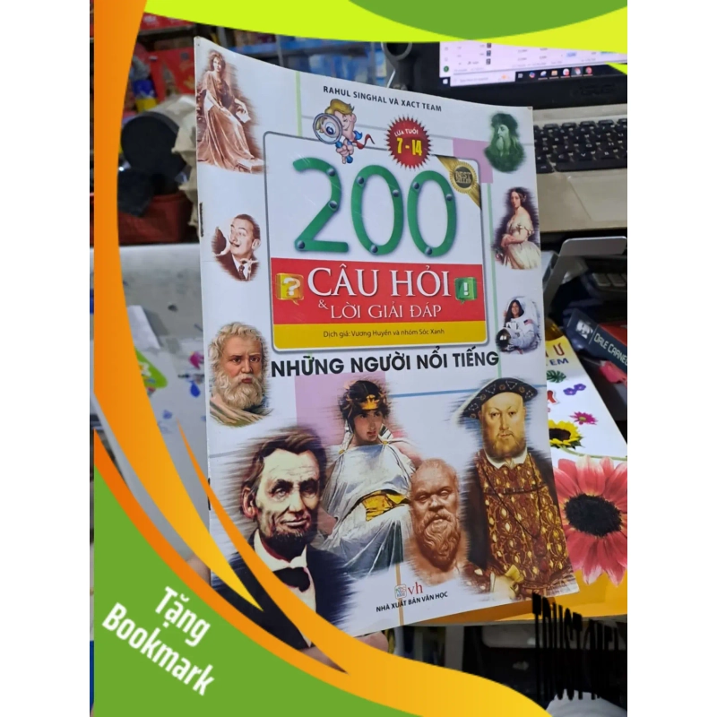 (TẶNG BOOKMARK) 200 Câu Hỏi & Lời Giải Đáp Những Người Nổi Tiếng - Rahul Singhal, Xact Team MẸ VÀ BÉ - RBK3012 938196