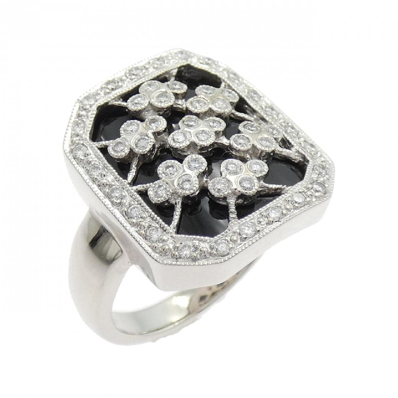 Nhẫn Onyx K18WG 3.72CT - Hàng hiệu Chính hãng 846995