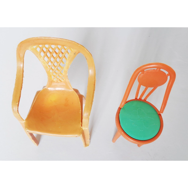 Lô 02 chiếc ghế nhựa trong bộ chơi đồ hàng xưa phiên bản tuổi thơ 9x 454796
