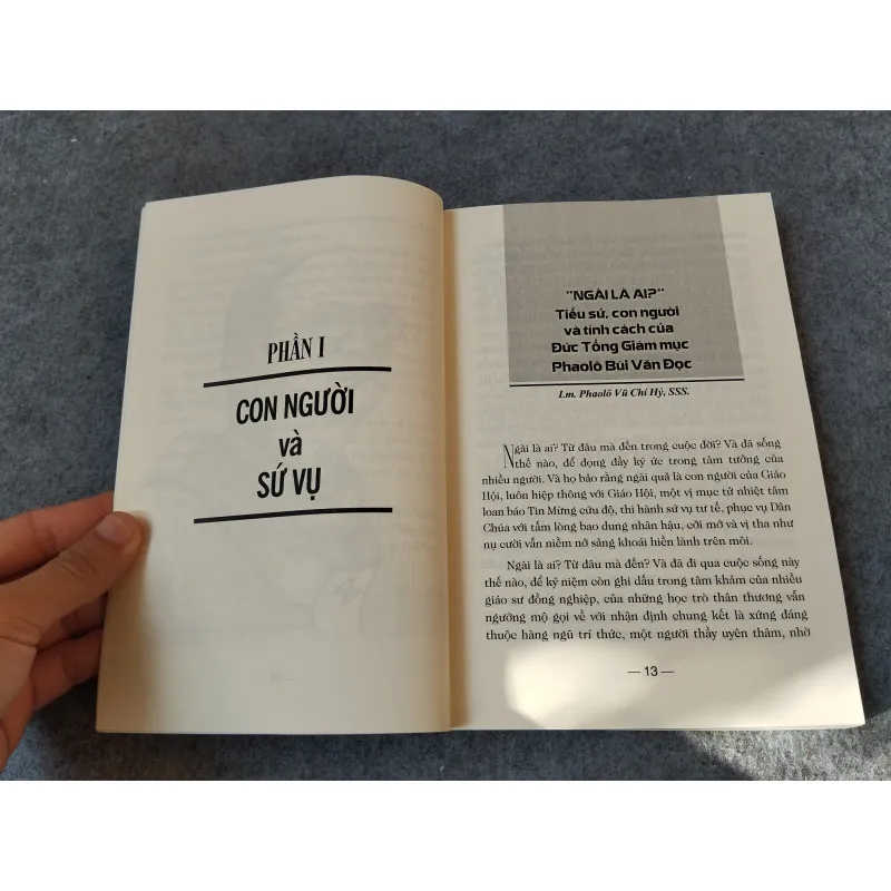 ĐỨC TỔNG GIÁM MỤC PHAOLÔ BÙI VĂN ĐỌC. CON NGƯỜI VÀ DI SẢN 717954