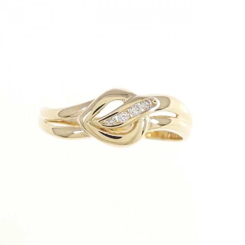 Nhẫn kim cương K18YG 0.03CT 670637