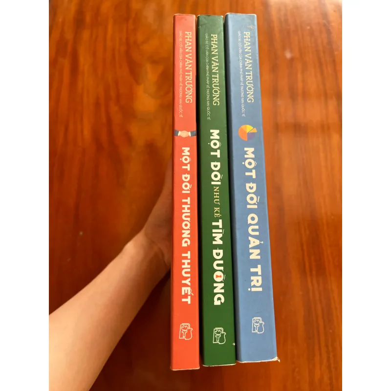 Bộ 3 cuốn MỘT ĐỜI QUẢN TRỊ - Phan Văn Trường 739254