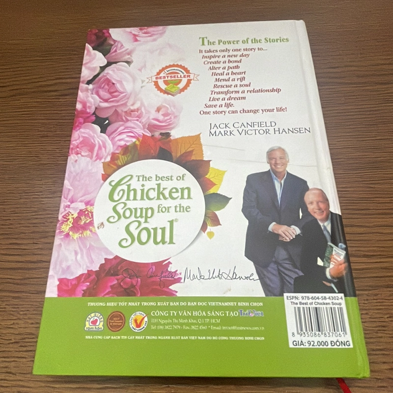 The best chicken soup for the soul Tuyển tập những câu chuyện hay nhất song ngữ 358489