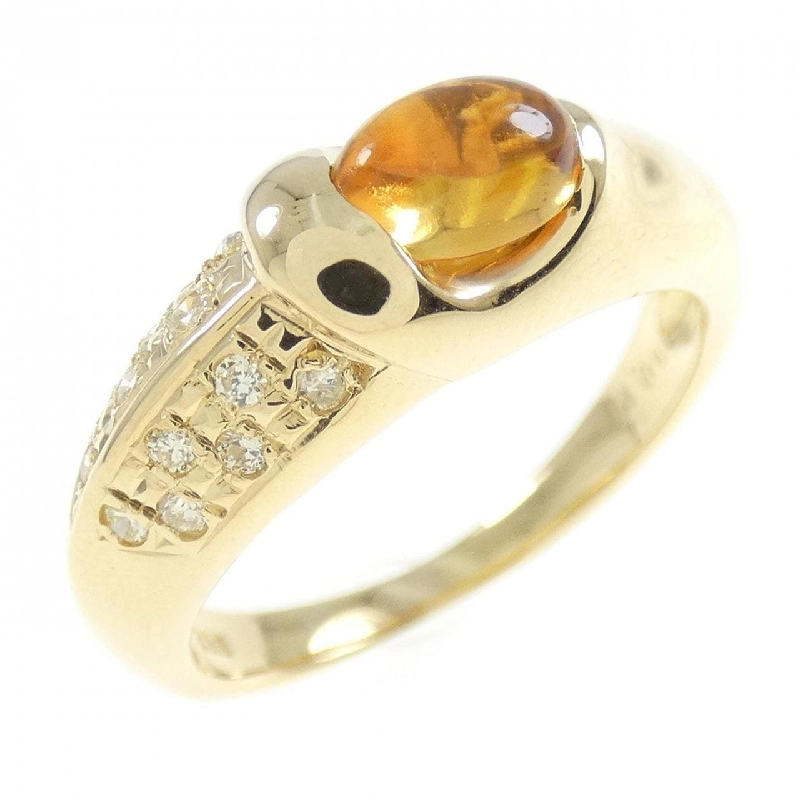 Nhẫn Citrine K18YG - Hàng hiệu Chính hãng 859668