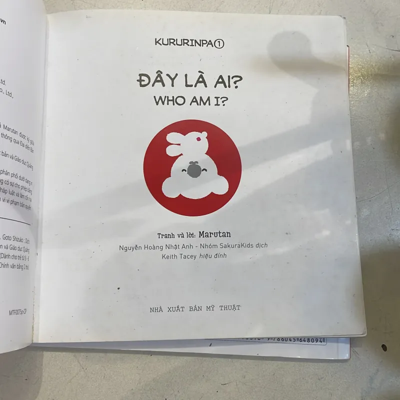 KURURINPA 1 : đây là ai? Who am I ? - ehon nhật bản  1027491