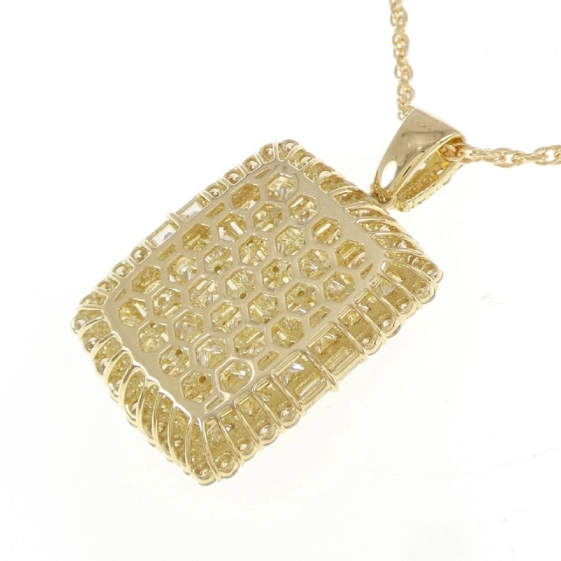 K18YG Dây chuyền kim cương 5.00CT - Hàng hiệu Chính hãng 851260