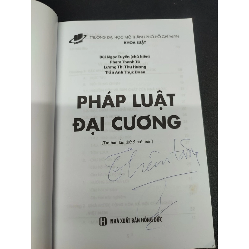 Pháp luật đại cương năm 2022 mới 90% có viết nhẹ HCM.TN2602 giáo trình 300250