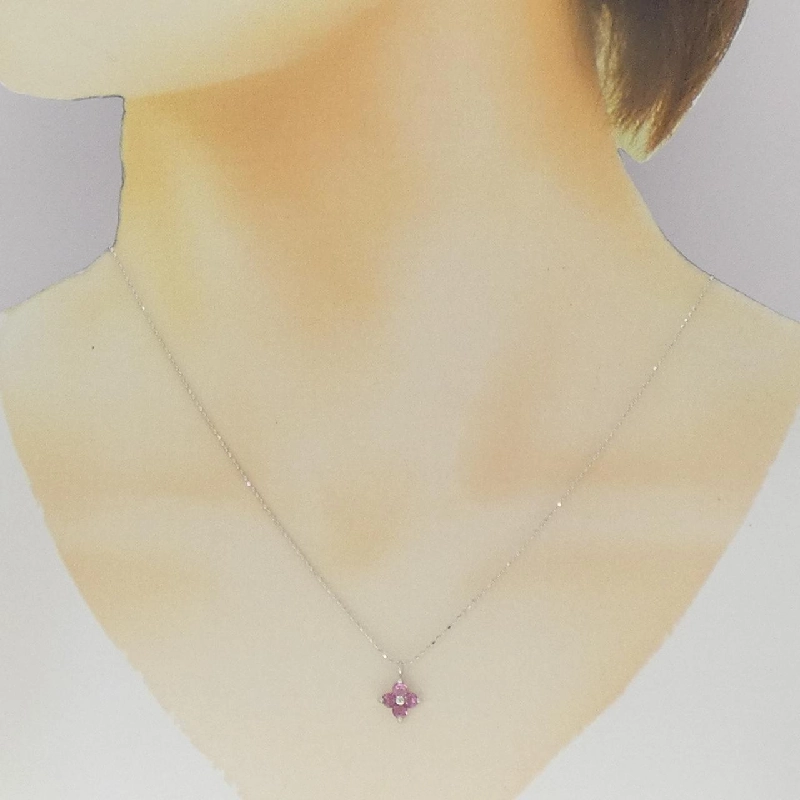 K18WG Tourmaline Necklace - Hàng hiệu Authentic 859724