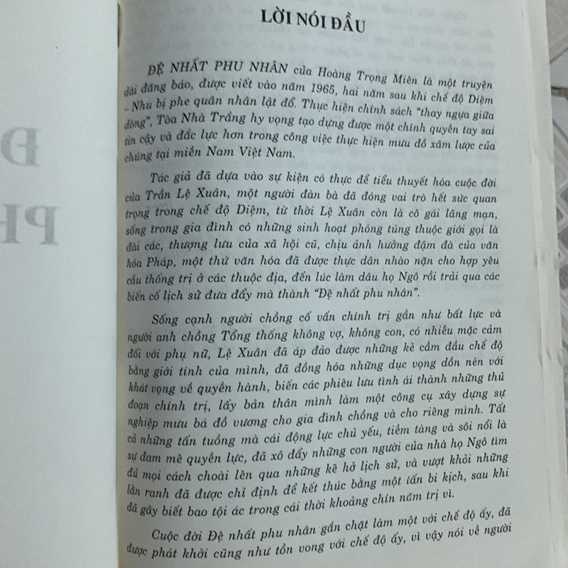 Đệ Nhất Phu Nhân Trần Lệ Xuân (tiểu thuyết) 186280