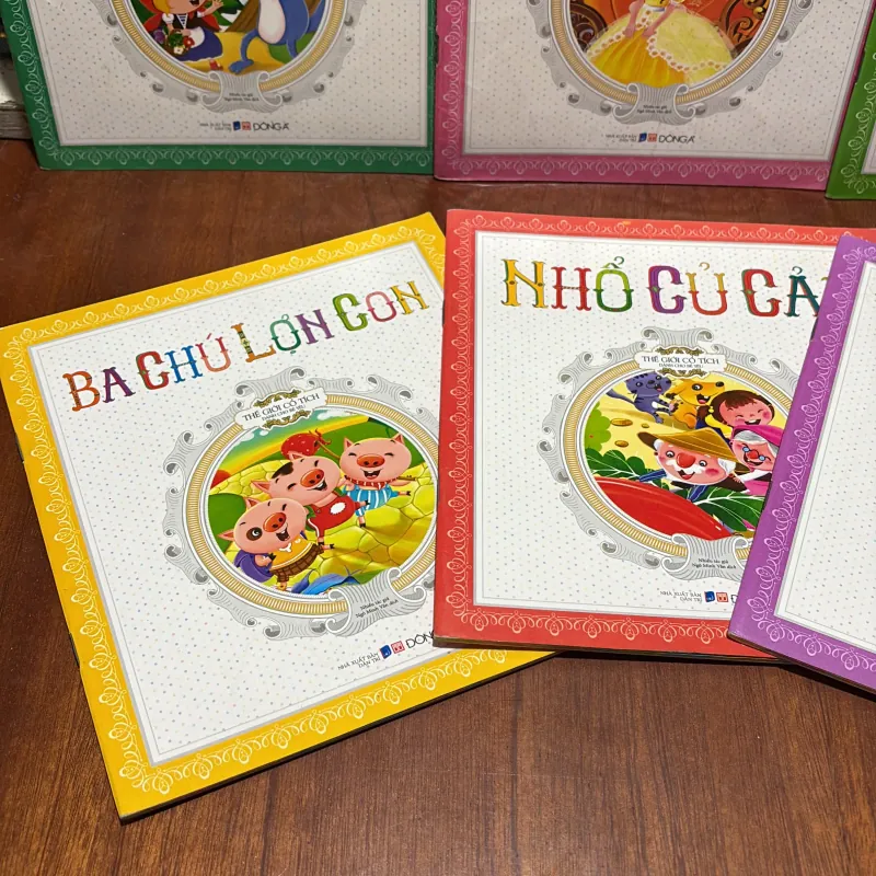 II Sách Thiếu Nhi: Thế Giới Cổ Tích _ Dành Cho Bé Yêu (6 Cuốn) - 2019 798983