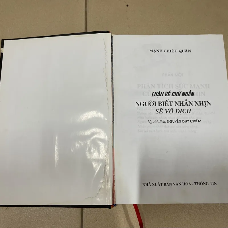 Luận về chữ Nhẫn người biết nhẫn nhịn sẽ vô địch (c) 1003537